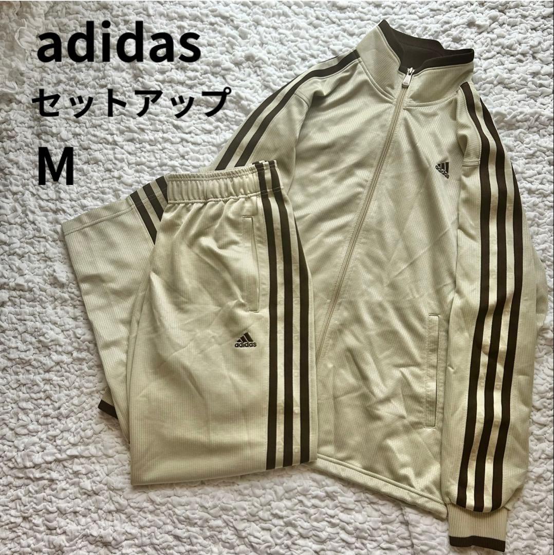 adidas トラックジャケット　セットアップ　M ドローコード付　00s