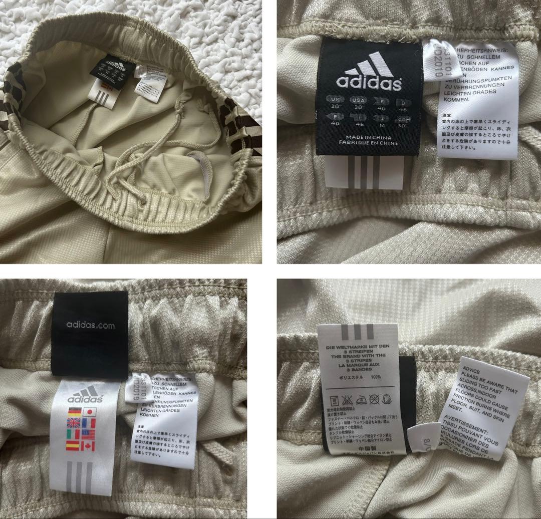 adidas トラックジャケット　セットアップ　M ドローコード付　00s