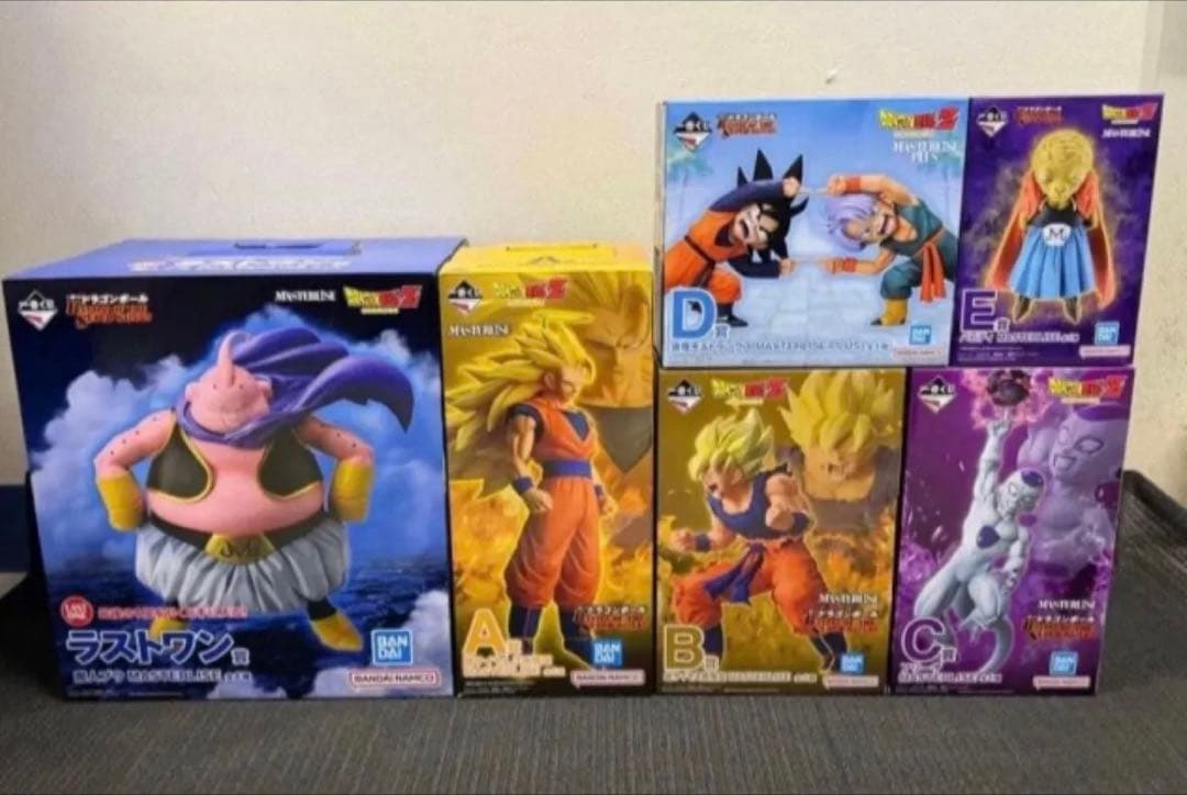 一番くじ　ドラゴンボール　A　B　C　D　E　ラストワン　下位賞コンプ