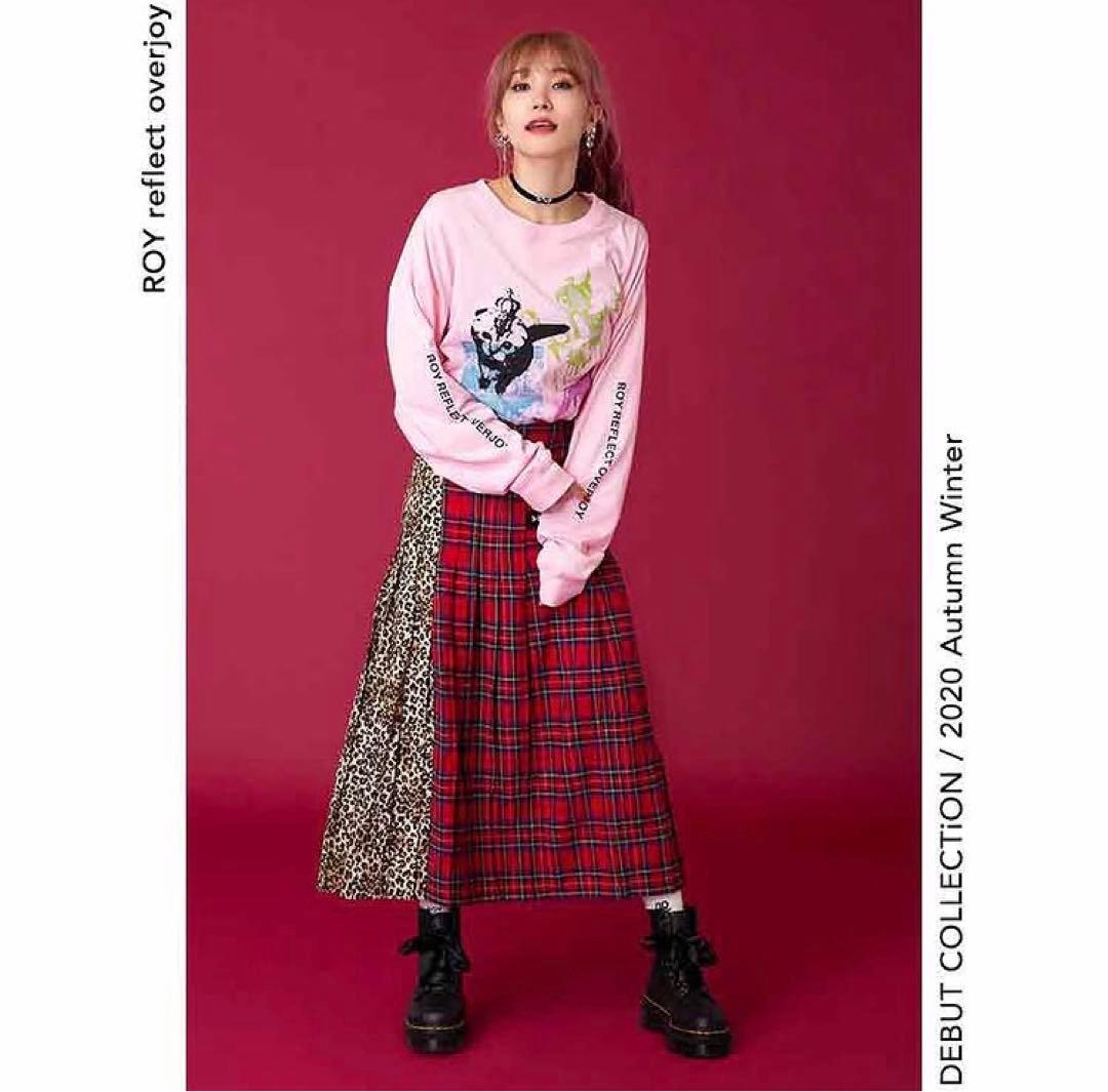 LiSA roy reflect overjoy チェック スカート
