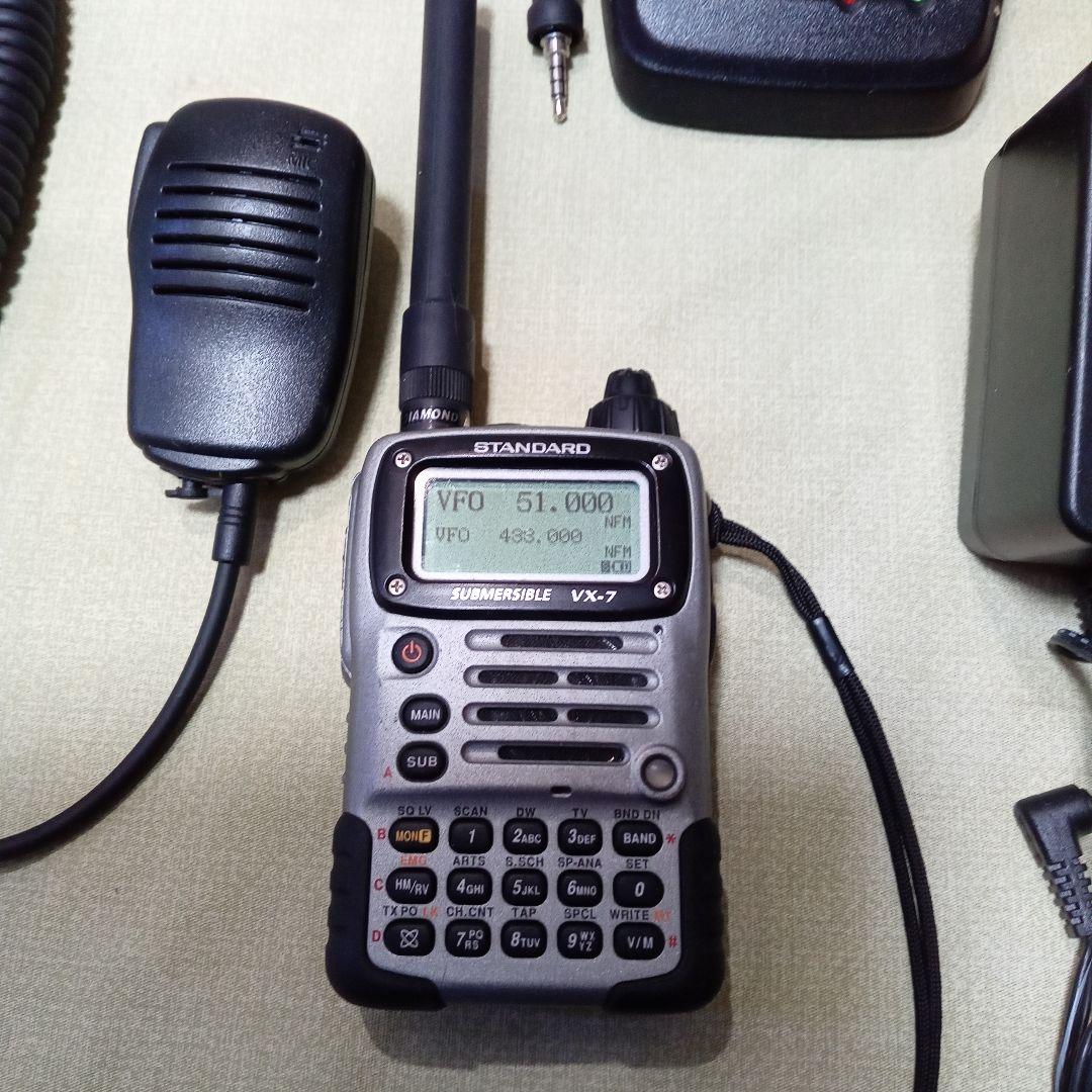 STANDARD VX-7 トランシーバー 新スプリアス適合 送受信ok