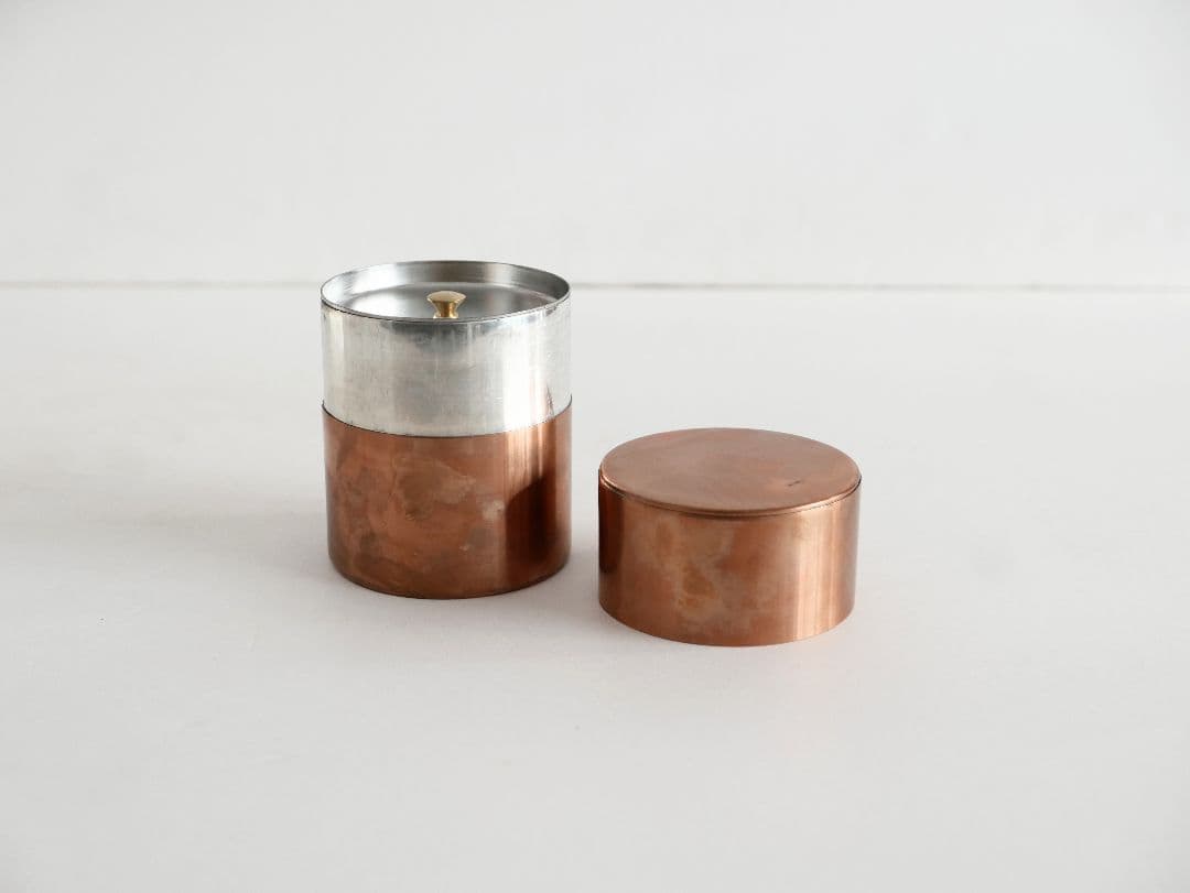 開化堂銅製茶筒