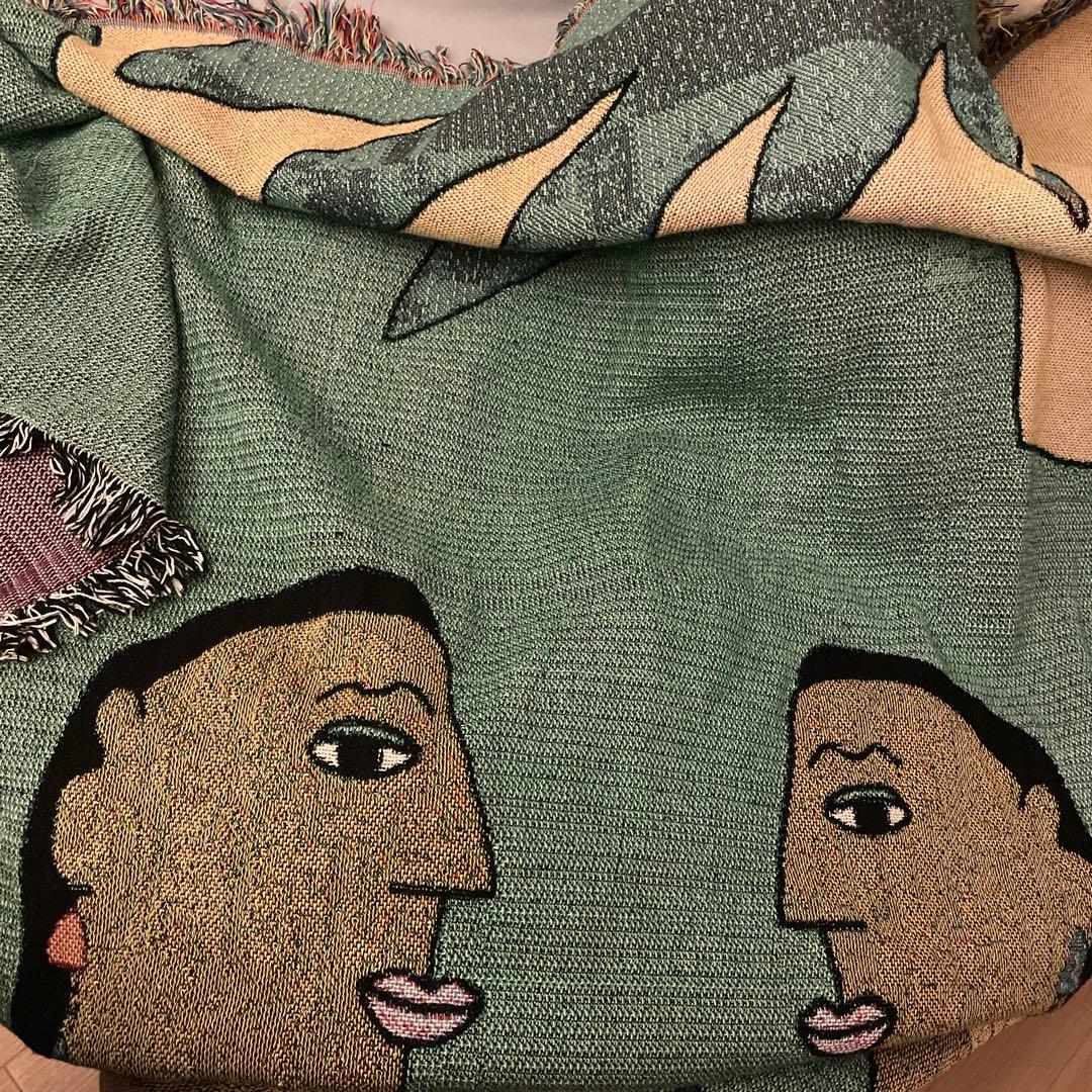 値下げ:輸入タペストリー／ブランケット　元値700$