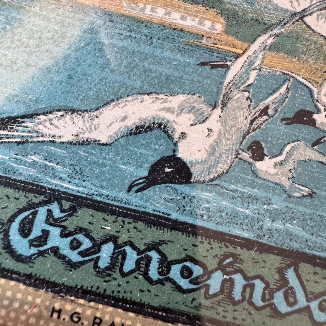 本物保証 ノートゲルト ユーティン＝ラント額装セット ドイツ