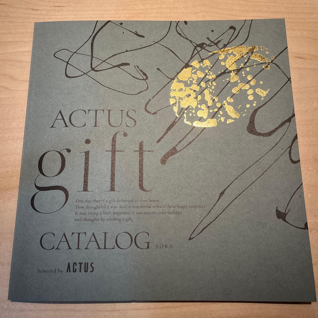 【値下げ】ACTUS gift カタログ [空] 定価¥17,490税込