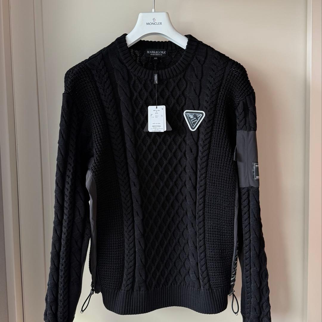 新品 ★ MARK&LONA ニット セーター マーク&ロナ 正規品 ブルゾン