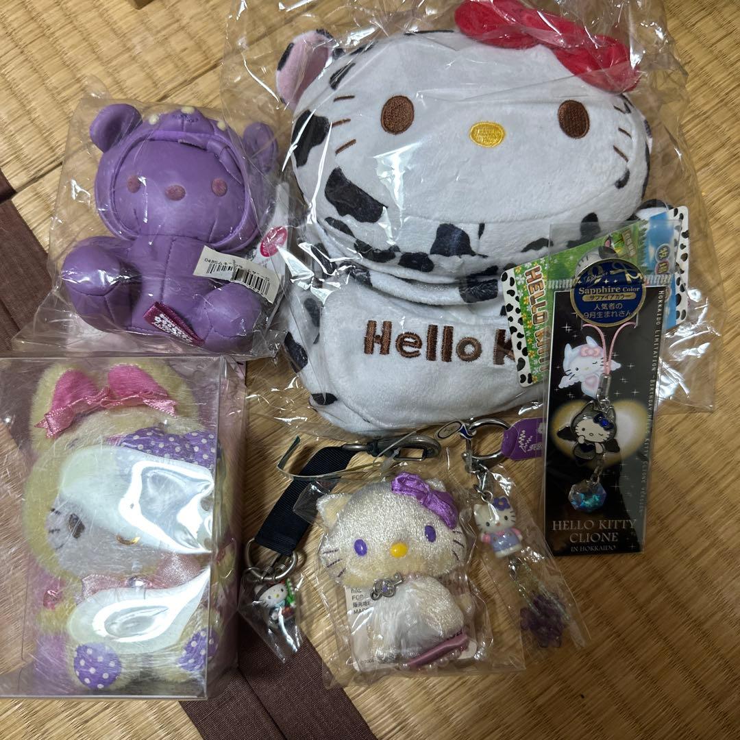 【セット】チャーミーキティ　ラベンダー　北海道　でこぬい