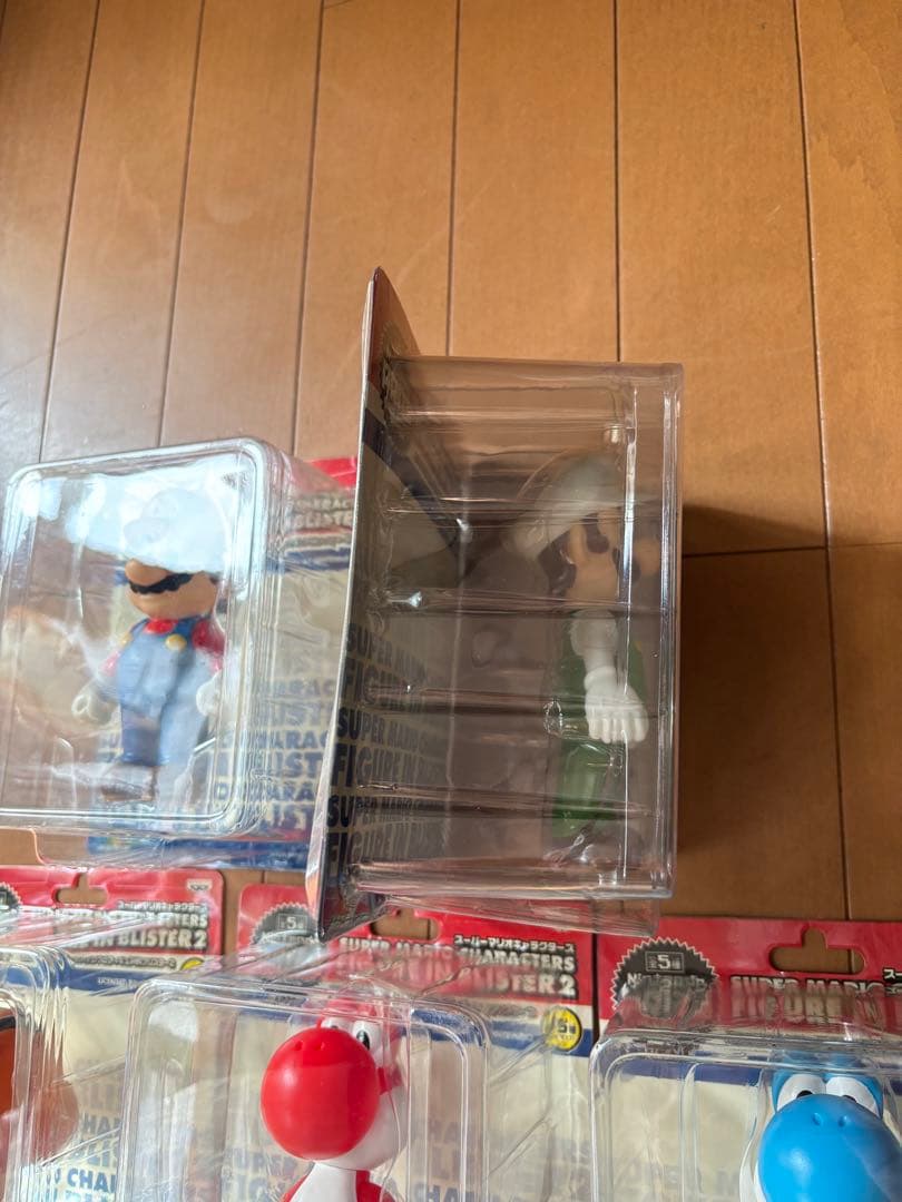 Nintendoプライズ★スーパーマリオ ★ソフビフィギュア全５種セット★未開封