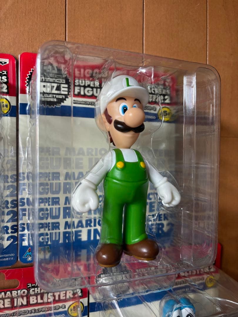 Nintendoプライズ★スーパーマリオ ★ソフビフィギュア全５種セット★未開封