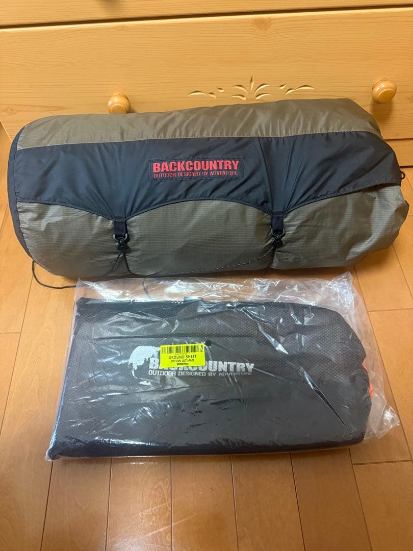 BACK COUNTRY オリソンアルティメット　グランドシート付属