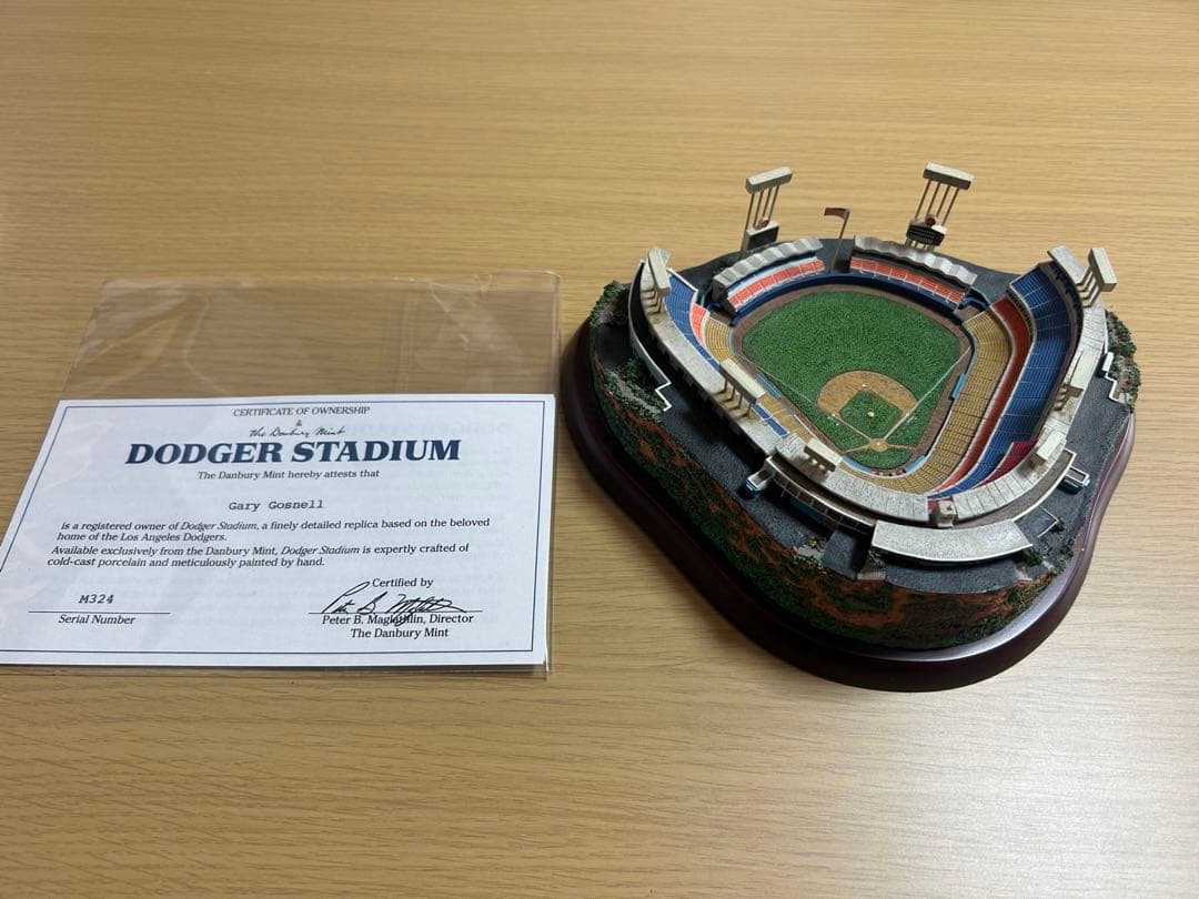 【鑑定書付】 ドジャースタジアム