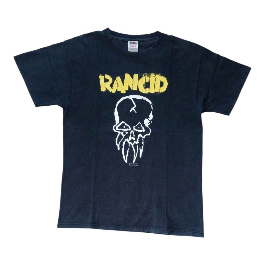 2005年製 ランシド スカルデザイン Tシャツ Мサイズ
