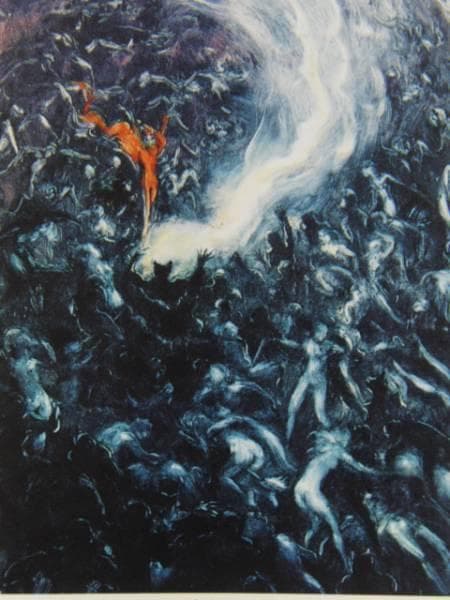 ルイ・イカール、アールデコ、ワルブルギス、希少な限定版額装用画集より