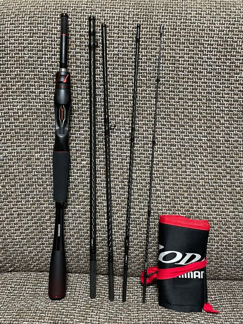 美品　ゾディアス　C66ML-5 釣竿