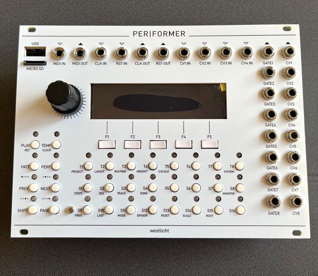 WESTLICHT PERFORMER モジュラーシンセ　ユーロラック