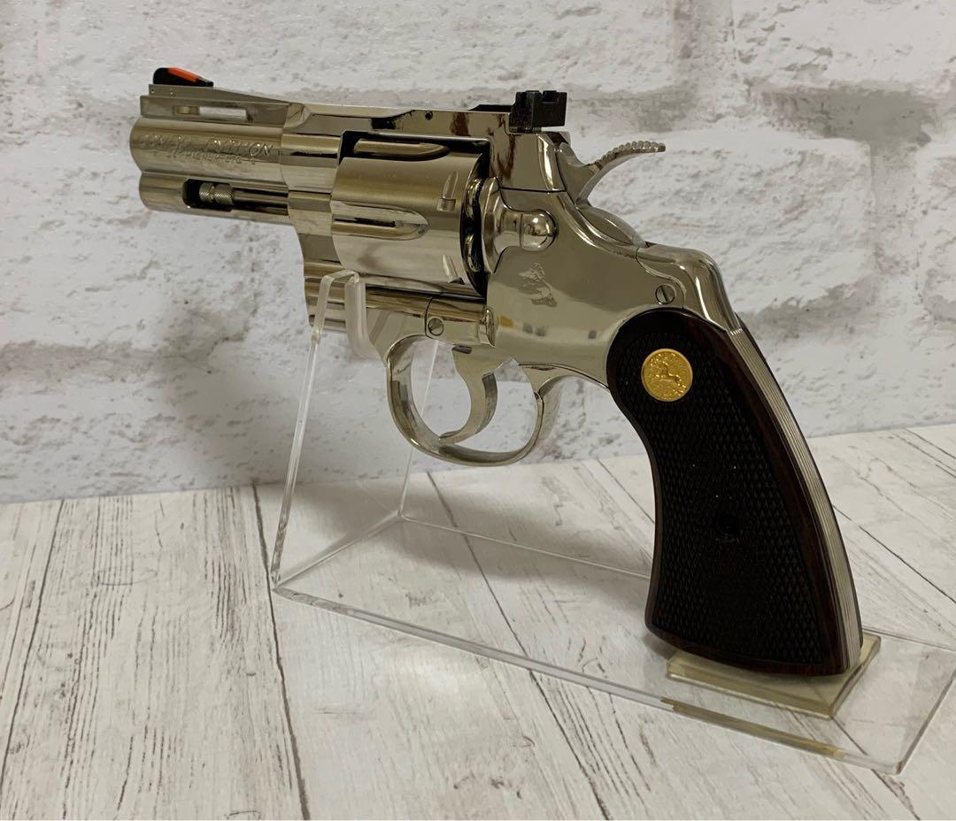 u*a様 【美品】 タナカ コルト パイソン 357 ニッケル 3インチ アルタ