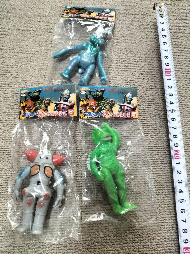 真ブルマック魂　キングジョー　バルタン星　ラゴン　3体　未開封品