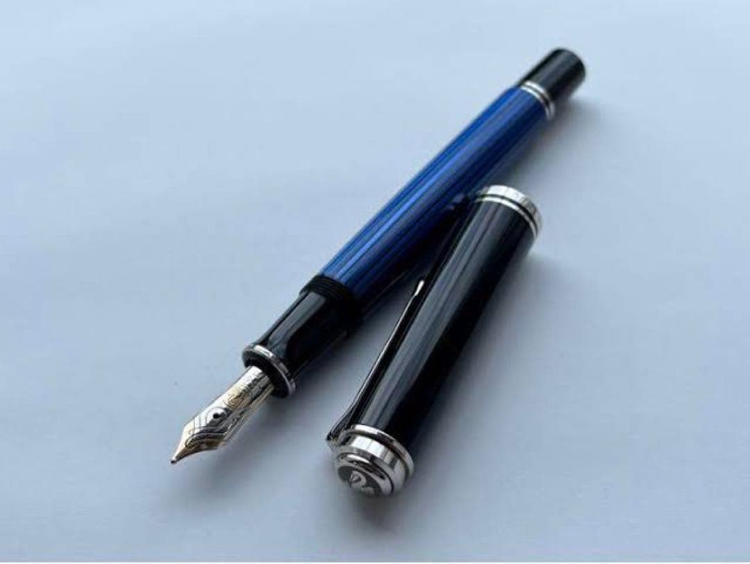 ペリカン m605 スーベレン 限定 青 EFニブ