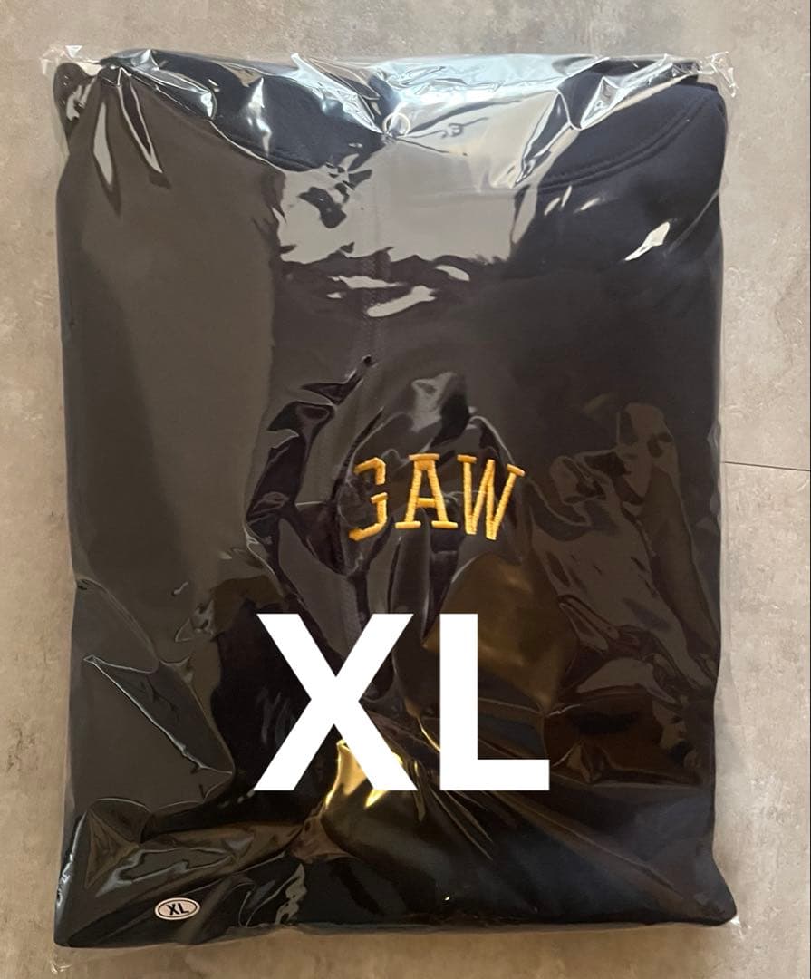 新品 マンウィズ GAW刺繍パーカー XL