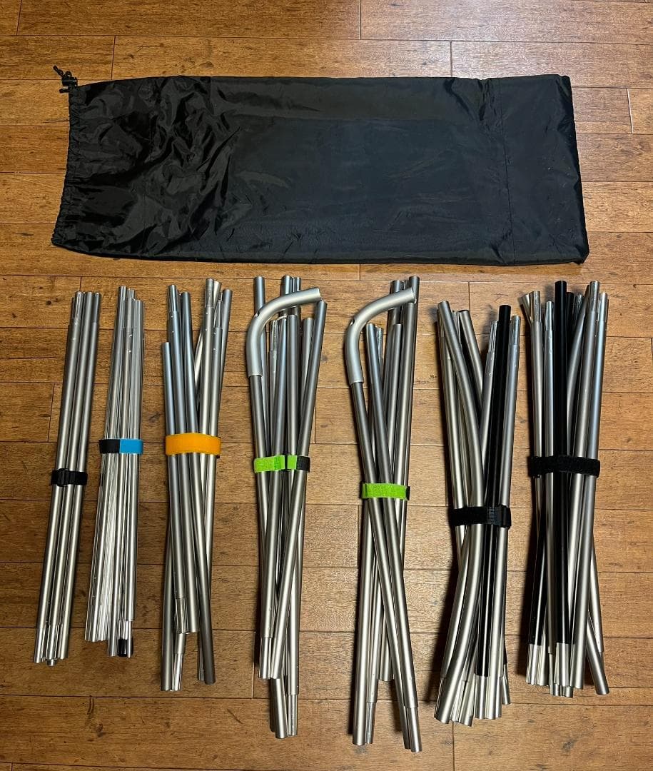 専用スノーピーク モーグ Pro.air フルセット 試張りのみ 未使用 廃盤品