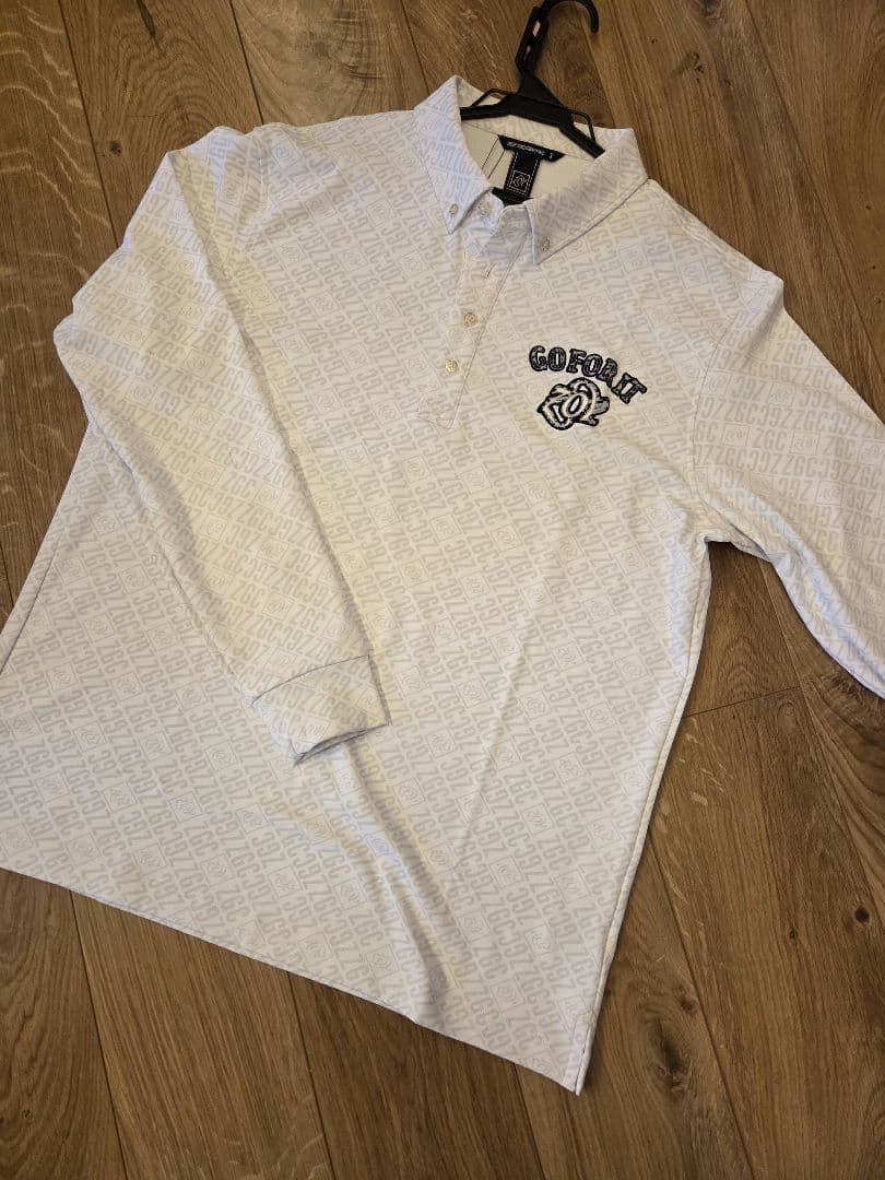 新品・未使用 ZOY ゾーイ メンズ 長袖ポロシャツ Lサイズ