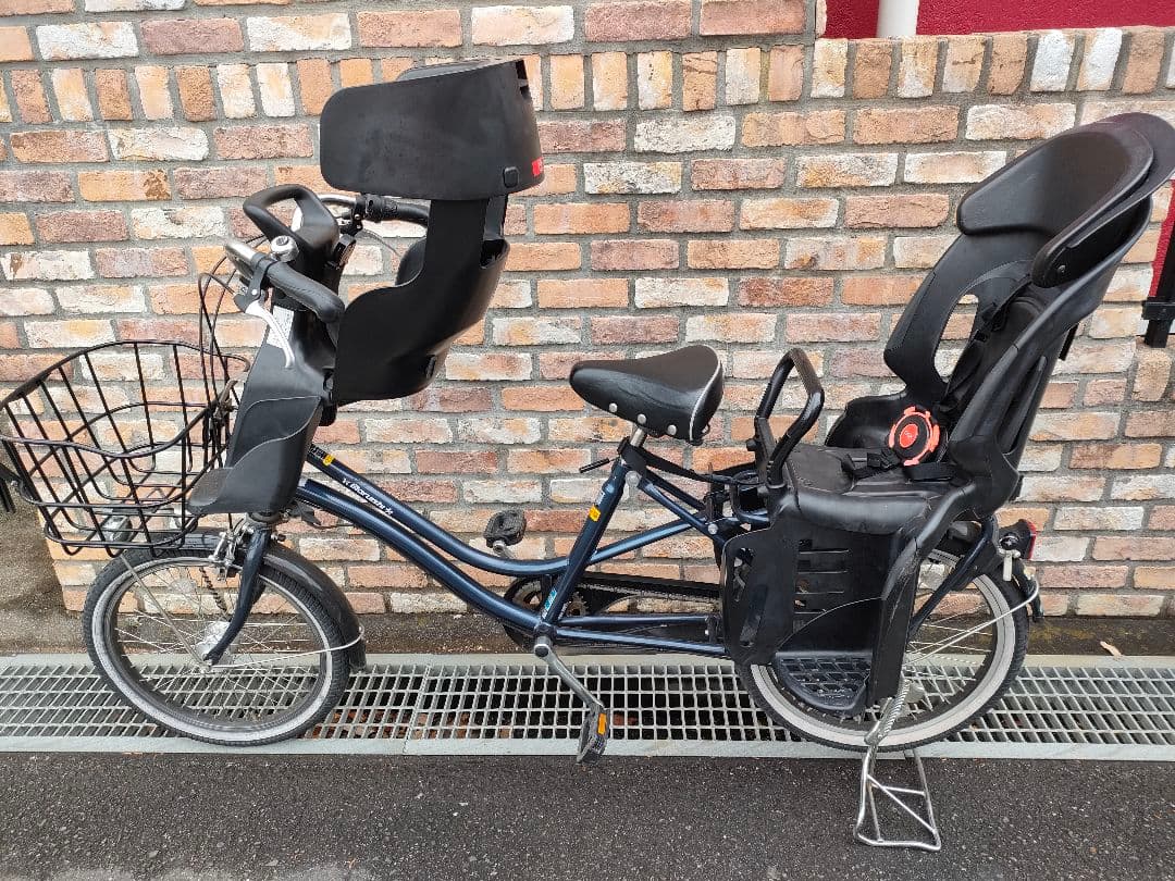 【SXO】ママチャリ自転車　石丸サイクル　 子供乗せ　3人乗り