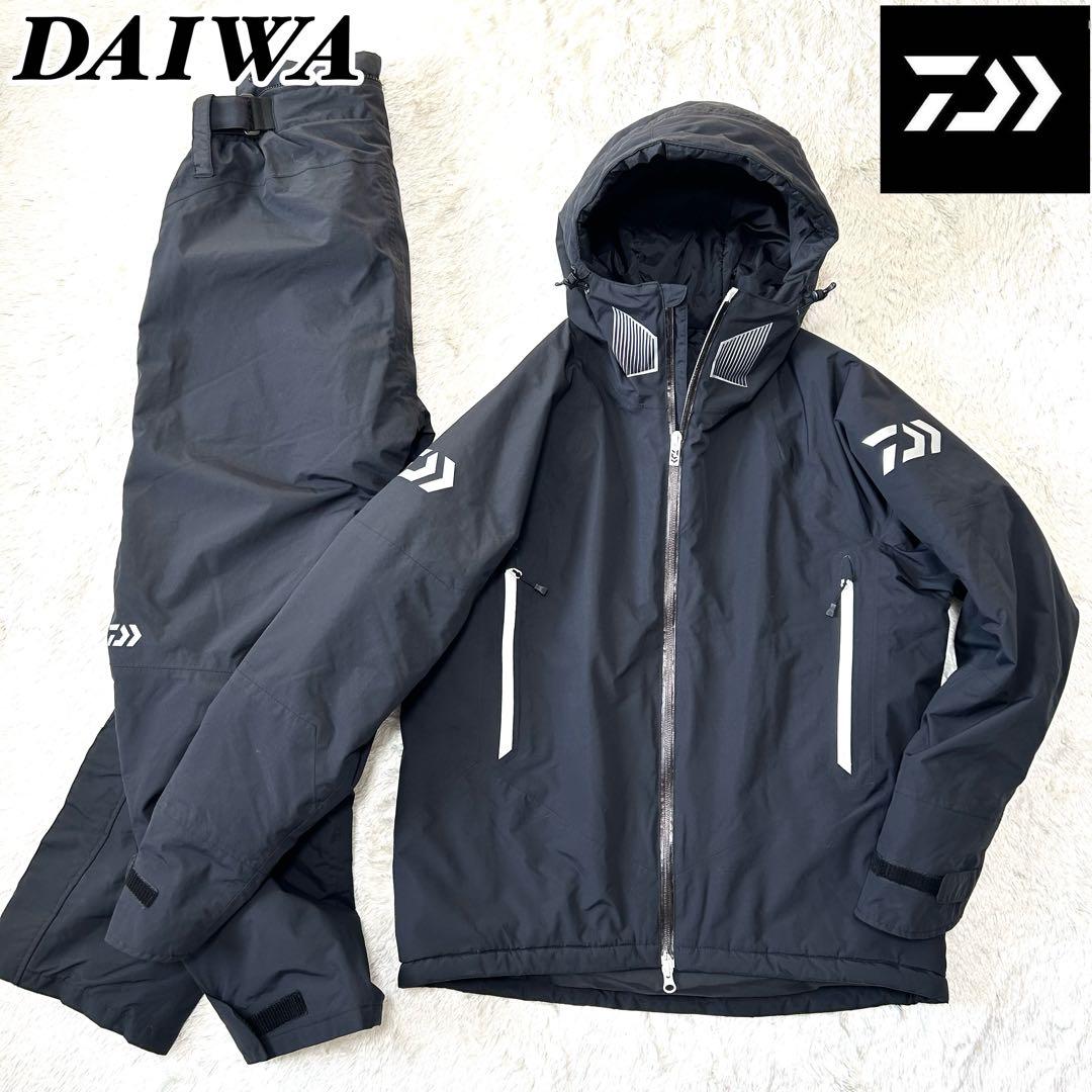 美品✨ダイワ レインマックスハイパー ハイロフトウィンタースーツ上下　 防寒防水