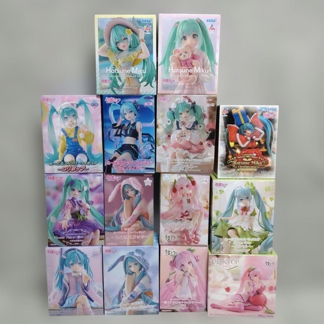 初音ミク ぬーどるストッパーフィギュア 他 14体セット