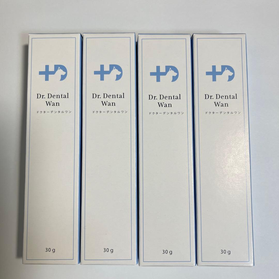 ドクターデンタルワン 犬用口腔ジェル 30g プレーン味　4本セット