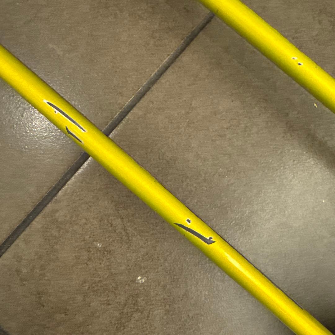 スキー用ストック イエロー　SHINANO