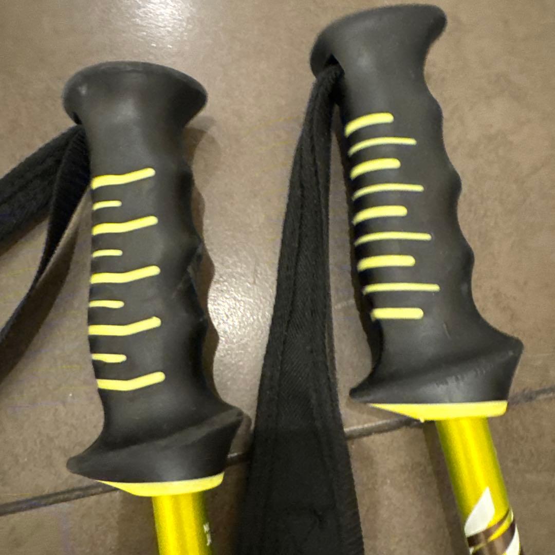 スキー用ストック イエロー　SHINANO