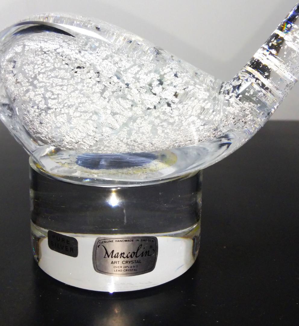 Marcolin Art Crystal ゴルフ 銀 C462 未使用