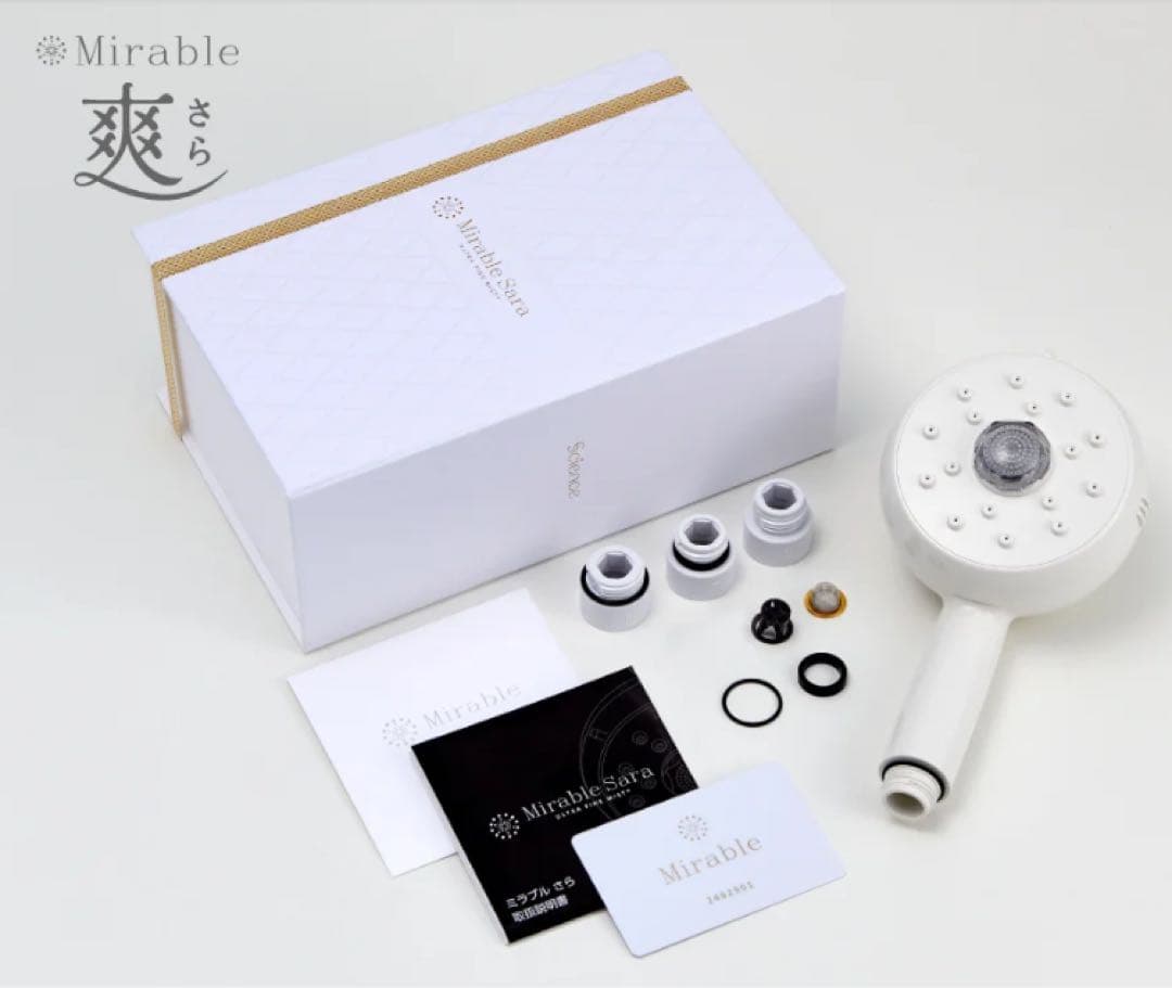 新品未使用 ミラブル 爽 さら シャワーヘッド サイエンス