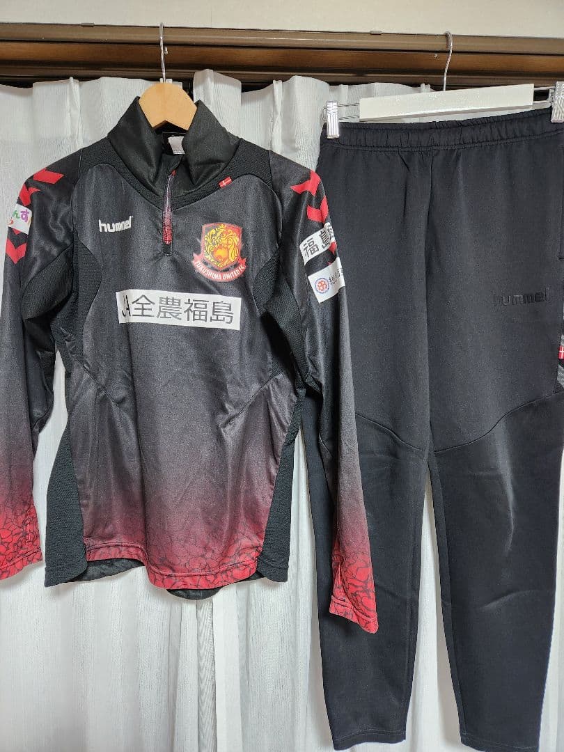 福島ユナイテッド　選手支給　ジャージ　上下　セットアップ