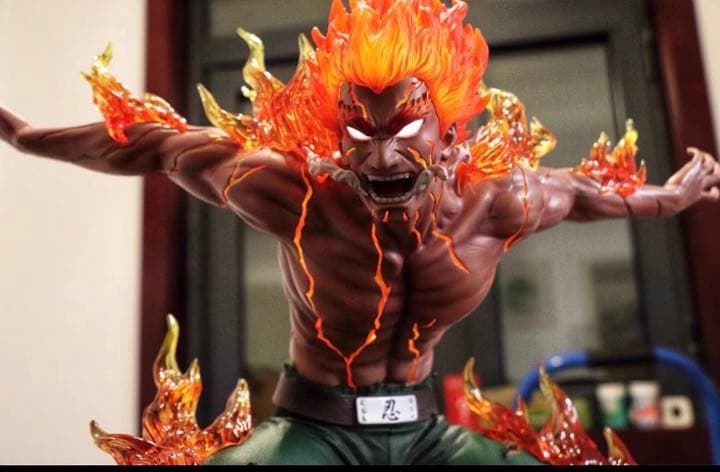 NARUTO ナルト マイト・ガイ 1/4 ガレージキット ガレキ スタチュー②