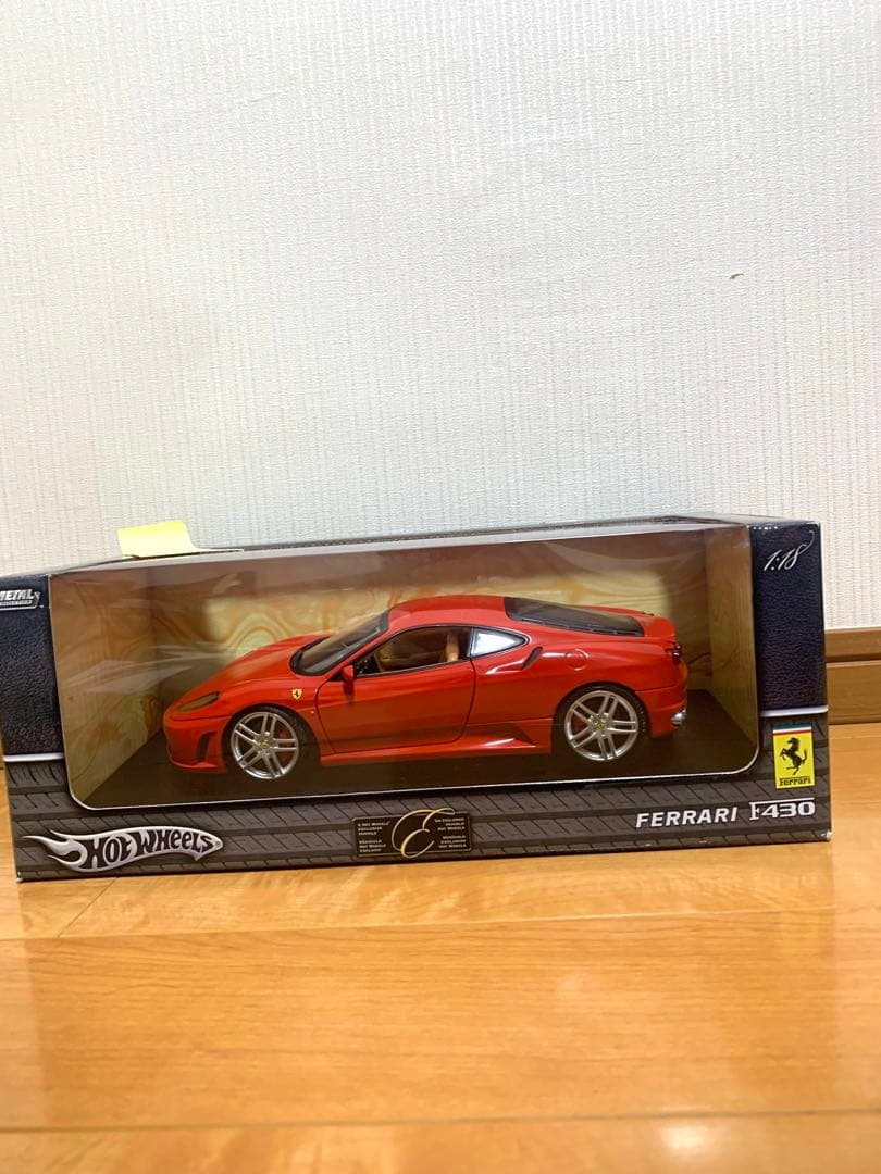 Hot Wheels Ferrari F430 ミニカー