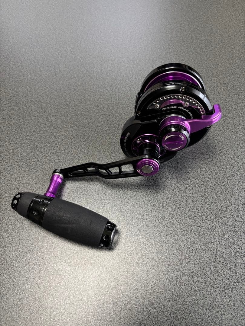 マクセル レイジ60HL RAGE60HL ジギング ベイトリール レバー 左