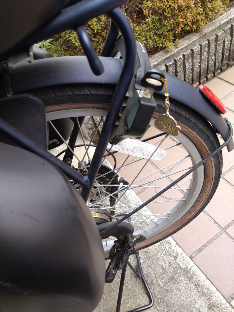 子供乗せ自転車 フィデースDX 前後チャイルドシート&レインカバー付 3人乗り