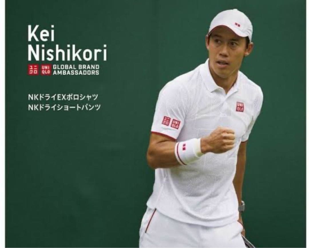UNIQLO ユニクロ　錦織圭　テニスウェア　ウィンブルドン