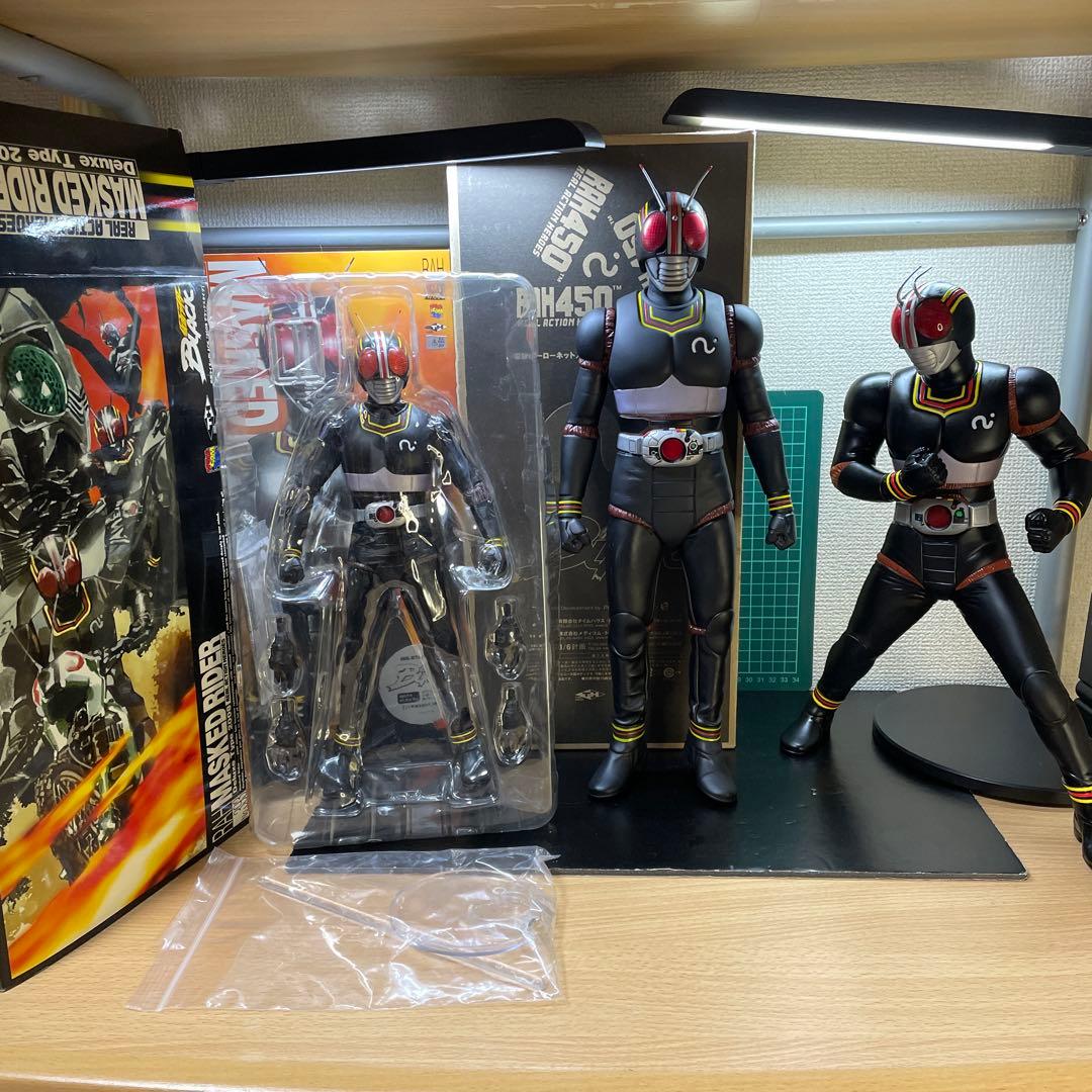 仮面ライダーBLACK ビッグサイズフィギュア3体セット RAH