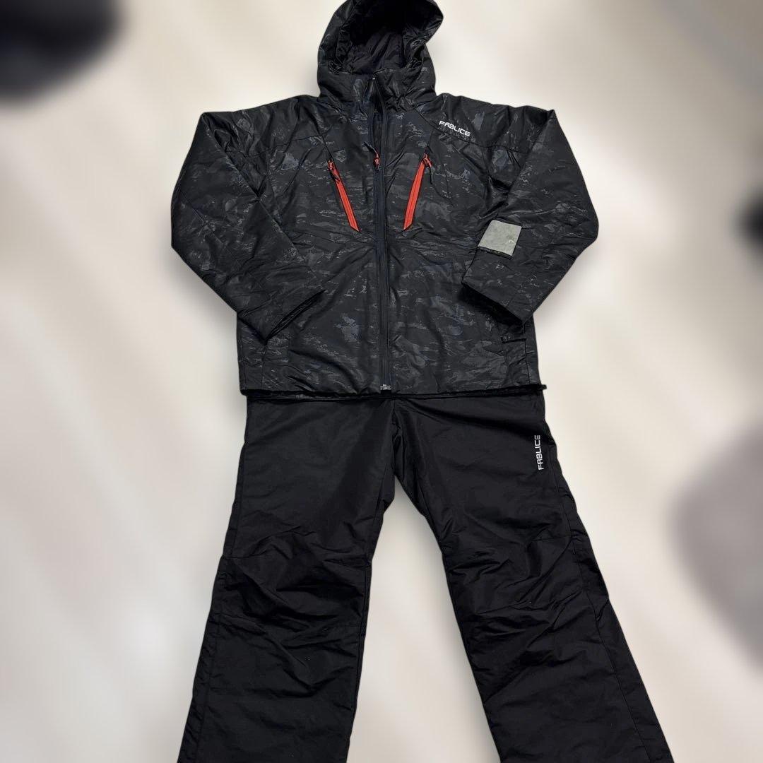 メンズ　ファブリス　スキーウェア　黒　M