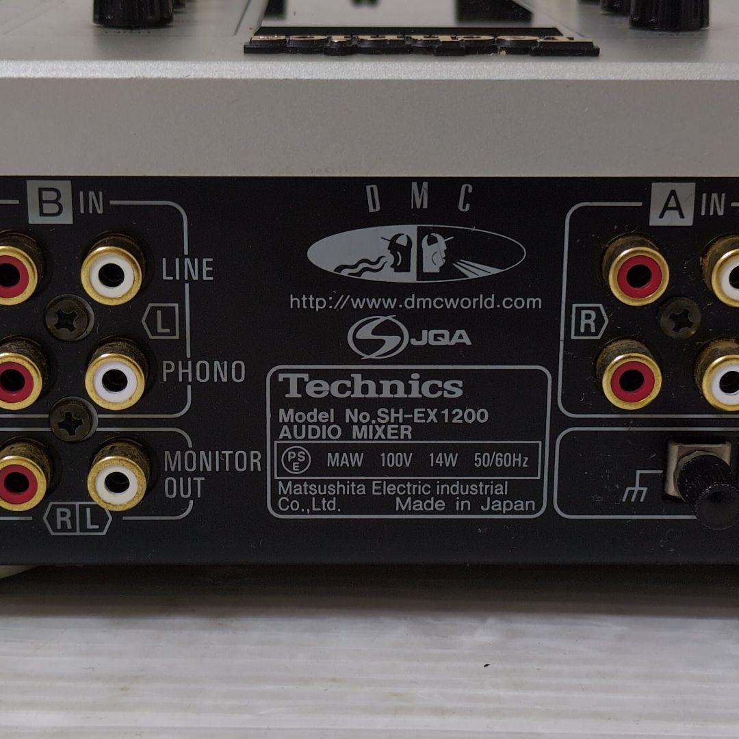 Technics SH-EX1200 テクニクス DJミキサー 動作品
