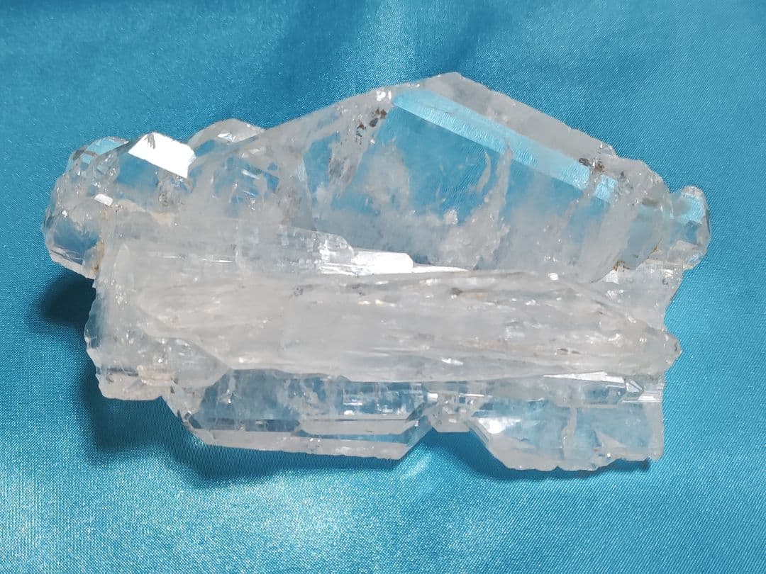 パワーストーン　天然石　ファーデン水晶　原石　203g　No.210