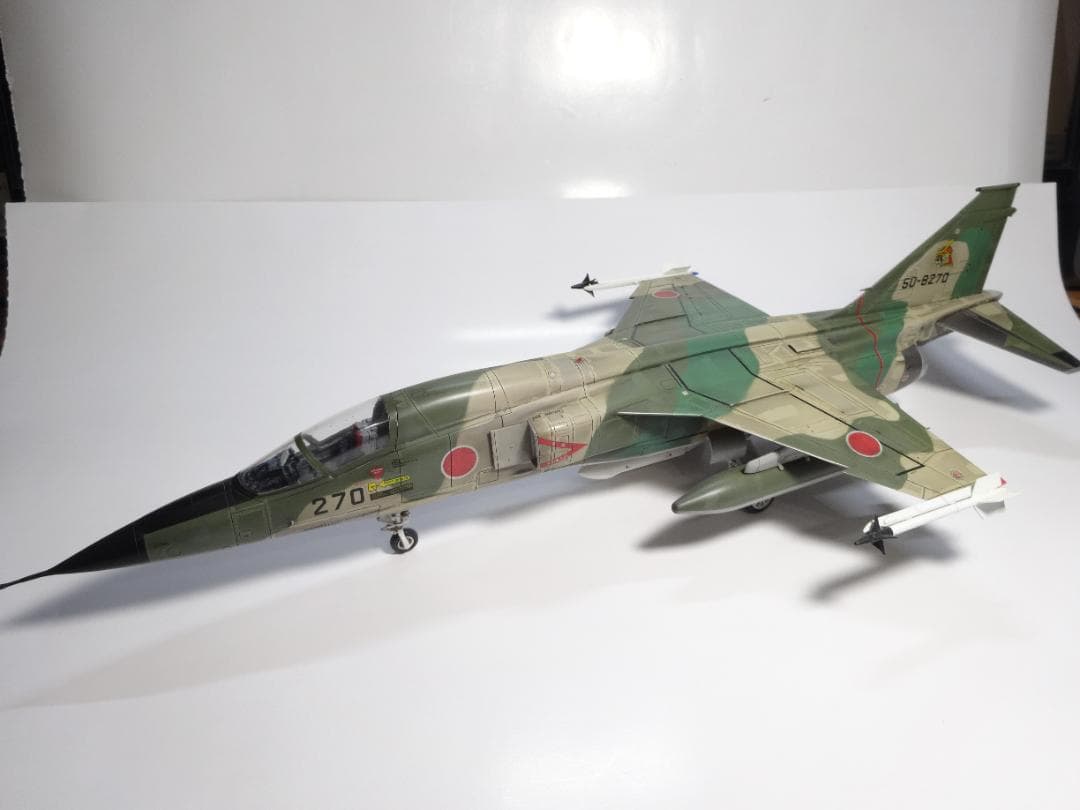 ハセガワ1/48航空自衛隊「三菱F-1」完成品