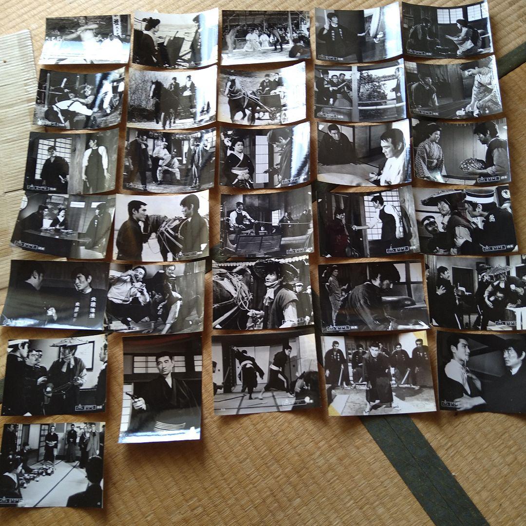 高倉健 日本侠客伝 刃 ドス スチール写真 32枚セット 東映 貴重品