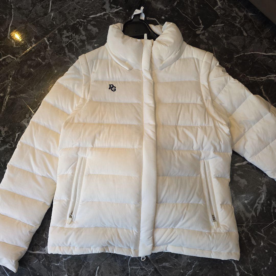 PEARLY GATES ホワイトダウンジャケット