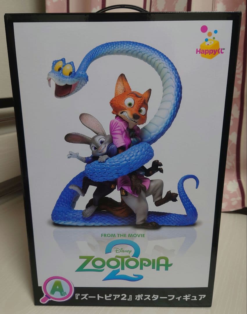 【未開封】ズートピア2　Ａ賞ポスターフィギュア