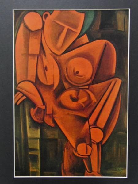 萬鉄五郎・Yorozu/Tetugorou、もたれて立つひと