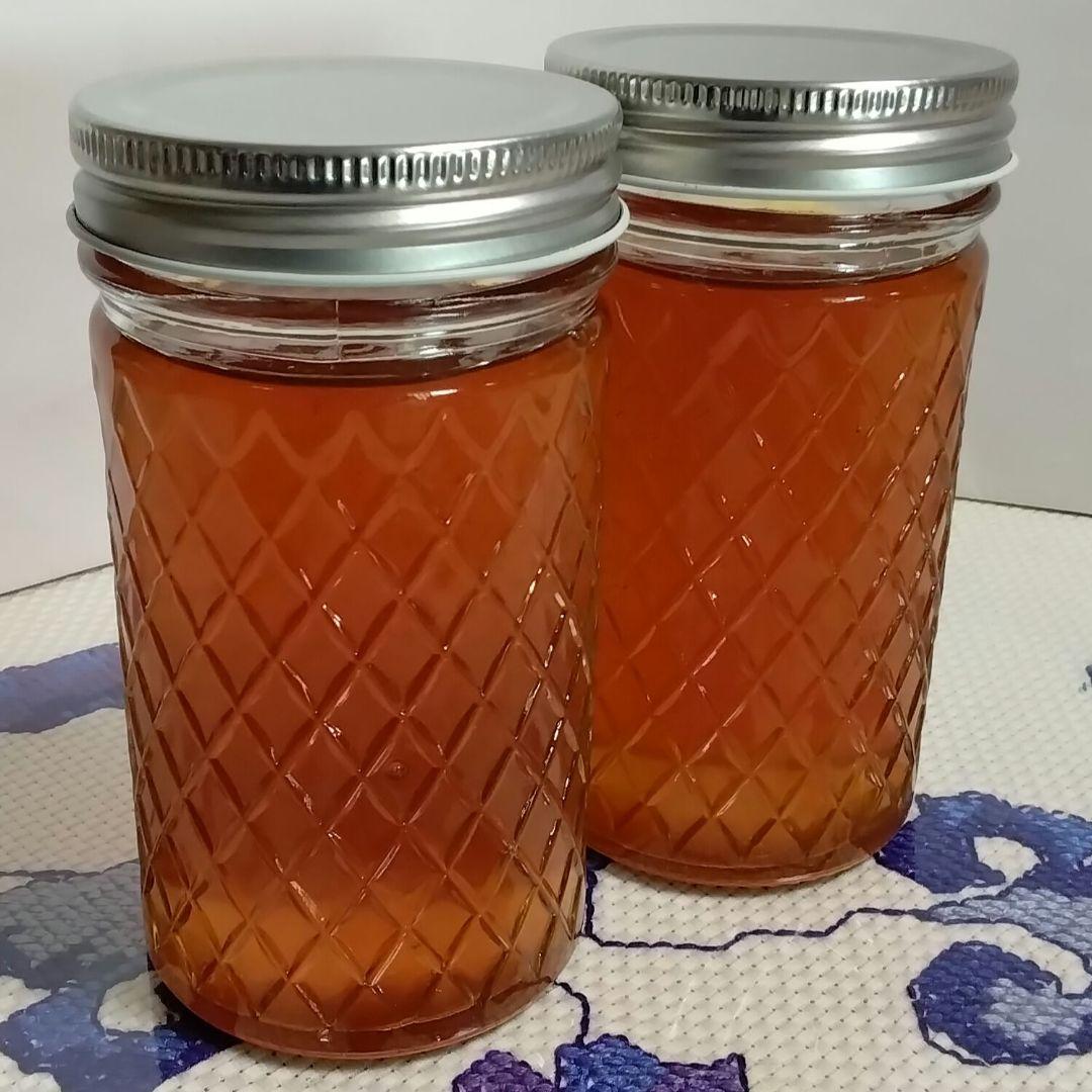 日本ミツバチ 日本蜜蜂　自然界天然の生ハチミツ400g2本　はちみつ　蜂蜜2年物