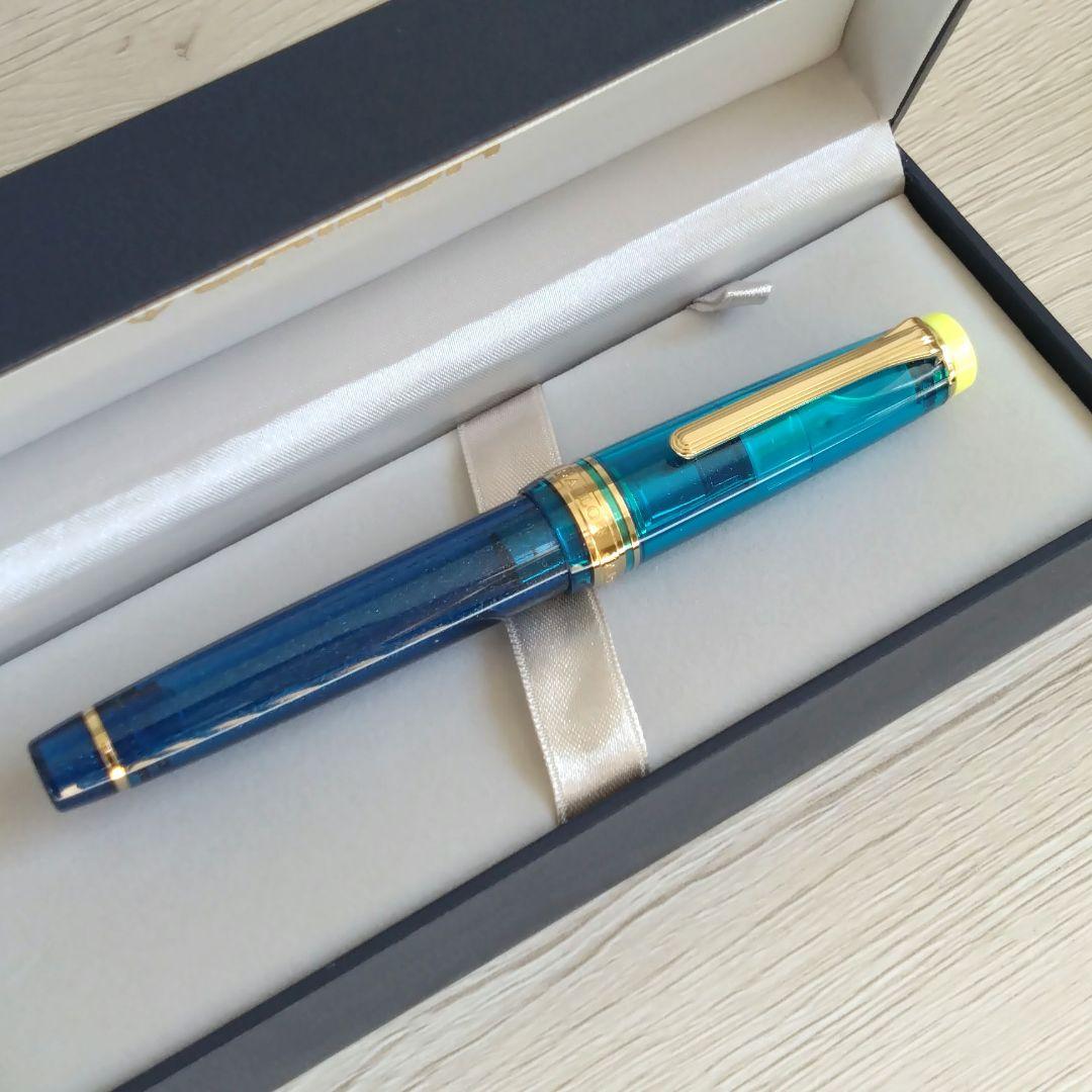 SAILOR 万年筆 カクテルシリーズ クレ・アジュール MF